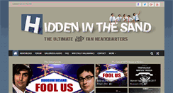 Desktop Screenshot of hiddeninthesand.com