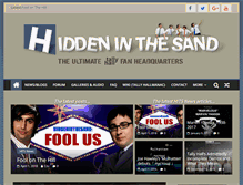 Tablet Screenshot of hiddeninthesand.com